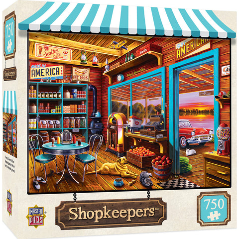 MASTER PIECE 750-Piece Henry's General Store PUZZLE