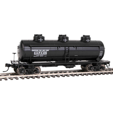 HO 3 DOME TANK CAR SHPX #105