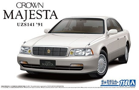 AOSHIMA 1/24 1991 Toyota UZS141 Crown Majesta C-Type 4-Door Car