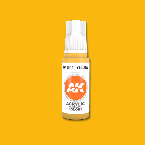 AKI Yellow 3G Acrylic Paint 17ml Bottle