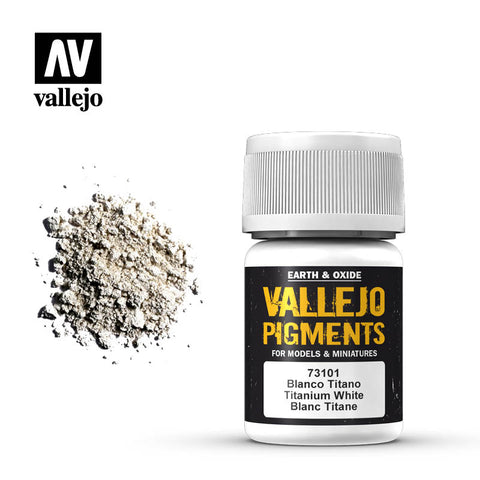 VALLEJO	30ml Bottle Titanium White Pigment Powder