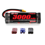 VENOM NIMH 7.2V 6-CELL 3000mah FLAT W/ UNI-2.0