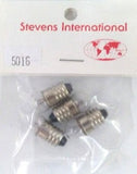 STEVENS 1.5v Clear Screw Base Standard Bulb fits STV #124 & #1510 (4/pk)