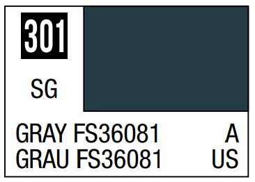 10ml Lacquer Based Semi-Gloss Gray FS36081