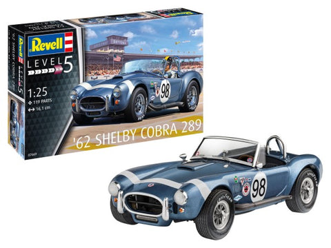 REVELL 1/25  1962 SHELBY COBRA 289  CAR