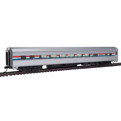 HO 85' LRG WNDOW COACH AMTRAK