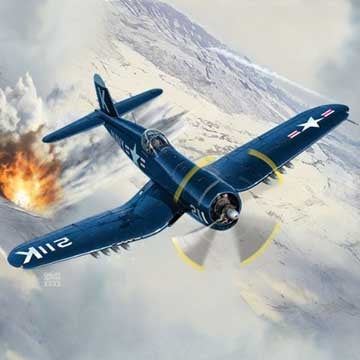 ACADEMY 1:48 F4U-4 "Battle of Jangjin Reservoir" USN