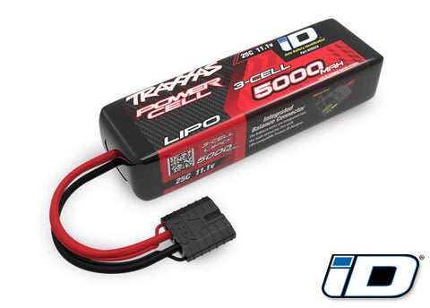 TRAXXAS LIPO 11.1V 3S 5000mah 25C W/ TRX-ID