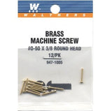 SCREW ROUND HEAD 00-90 3/8"