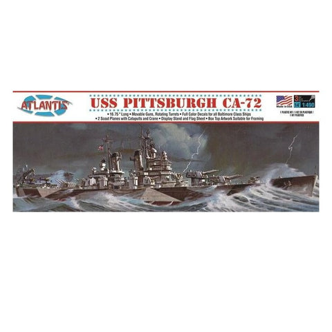 ATLANTIS 1/490 USS Pittsburgh CA72 Heavy Cruiser