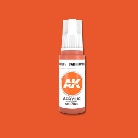 AKI Cadmium Red 3G Acrylic Paint 17ml Bottle