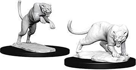 D&D NOLZUR'S PANTHER AND LEOPARD