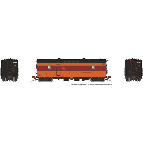 HO STEAM HEATER CAR MILW #77