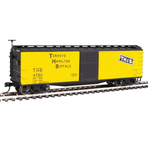 HO WOOD BOXCAR TH&B #4780