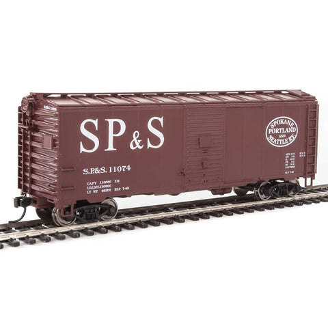 HO AAR BOXCAR SP&S #11074