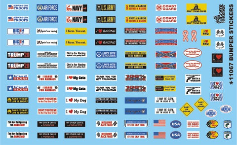 GOFER 1/24-1/25 Bumper Stickers