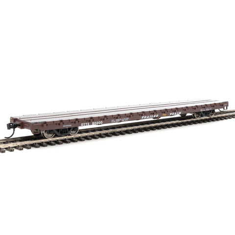HO 60' PS FLATCAR TRAILER TRAIN OTTX #90200