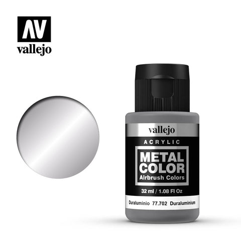 VALLEJO 32ml Bottle Duraluminum Metal Color