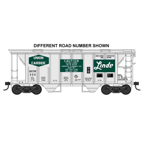 HO 2-BAY COVERED HOPPER UCOX 2