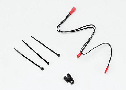 TRAXXAS LED lights, center harness, Summit (1)/ wire clip (1)