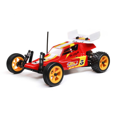 LOSI 1/16 MINI JRX2 2WD BRUSHED RTR RED