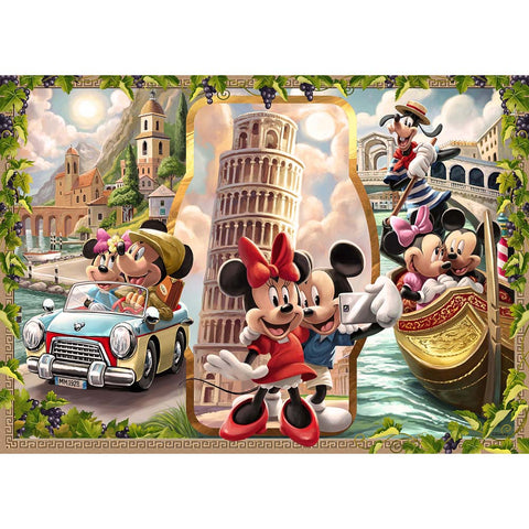 RAVENSBURGER 1000-PIECE Vacation Mickey & Minnie PUZZLE