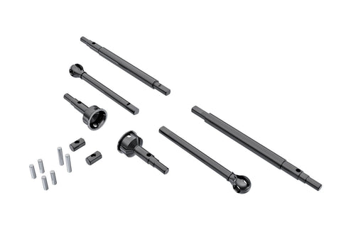 TRAXXAS TRX-4M AXLE SHAFTS (F&R) /  STUB AXLES