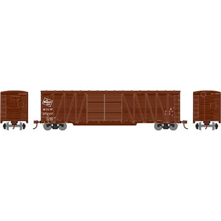 HO 50' SHEATHED BOXCAR MILW #1
