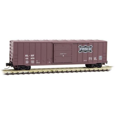 Z 50' RIBSIDED BOX CAR FRISCO 1