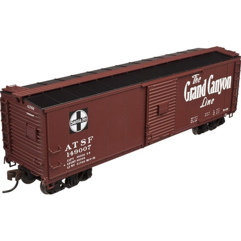 HO STEEL BOX CAR ATSF #149007