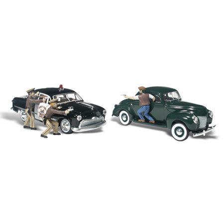 WOODLAND SCENICS HO Vehicle: Getaway Gangsters