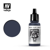 VALLEJO 17ml Bottle Metallic Arctic Blue Model Air