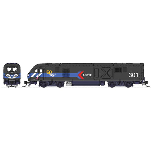 N SIEMENS ALC-42 CHARGER DCC/SOUND AMTRAK DAY ONE #301