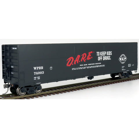 HO WOODCHIP GONDOLA D.A.R.E.