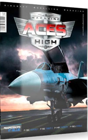 ACES HIGH MAGAZINE AGGRESSOR IN BLUE