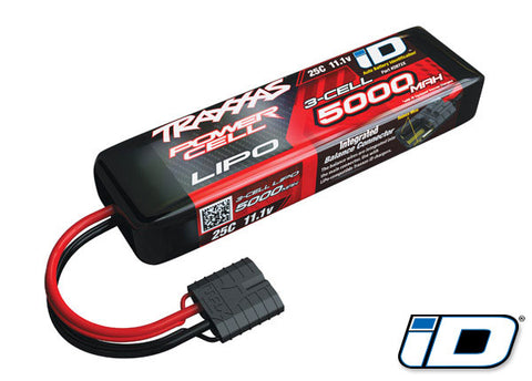 TRAXXAS LIPO 11.1V 3S 5000mah 25C W/ TRX-ID