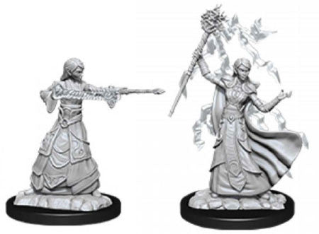 D&D FEMALE ELF WIZARD W12