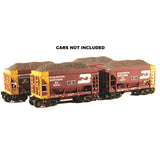 CHOOCH HO Taconite Load 4-Pack -- Fits Walthers 932-4400 & 4500 Series Minnesota Ore Cars