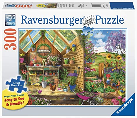 300-LARGE-PIECE Gardener's Getaway PUZZLE