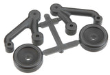 RPM WHEELIE BAR WHEELS BLACK