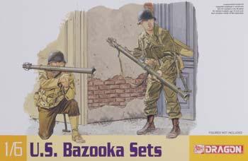 DRAGON MODELS 1/6 US BAZOOKA SET W/ ROCKETS