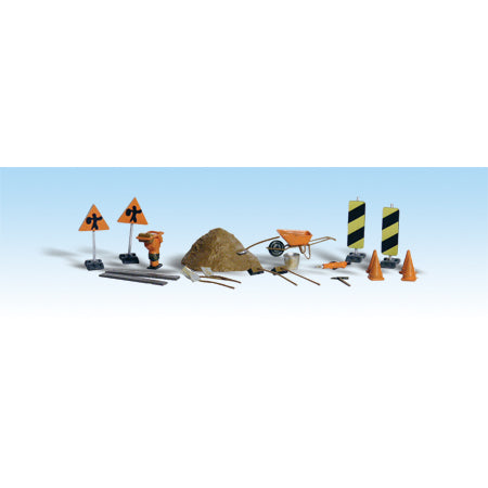WOODLAND SCENICS HO Figures: Road Crew Details