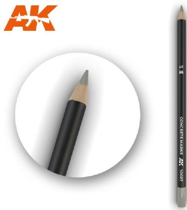 AKI Weathering Pencils: Concrete Marks