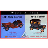 GLENCOE 1/56 1914 Stutz Bearcat & 1/59 1915 T-Sedan Cars