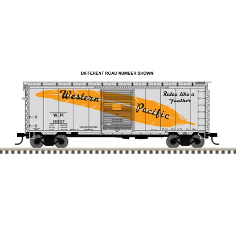 N 40' STEEL BOXCAR WP #19520