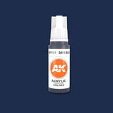 Dark Blue 3G Acrylic Paint 17ml Bottle