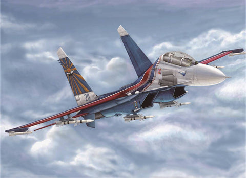 TRUMPETER  1:144 Russian Su-27UB Flanker C