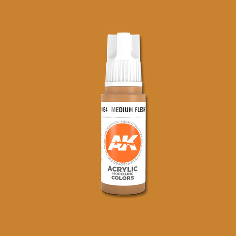 Medium Flesh Tone 3G Acrylic Paint 17ml Bottle