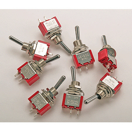 MINI SPST TOGGLE SWITCH (8)