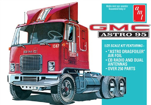 AMT 1/25 GMC Astro 95 Semi Tractor Cab